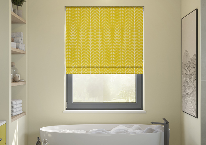 Orla Kiely Linear Stem, Sunflower - Twist&Fit Roman Blind - Image 3